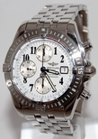 Breitling White Arabic Dial Watch A133565