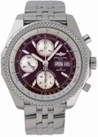 Breitling Burgundy Dial Watch A1336212-K5-972A