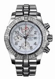 Breitling White Arabic Dial Mens Watch A1337011