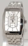 Breitling Silver Baton Dial Watch A16362