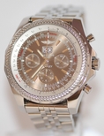 Breitling Copper Baton Dial Watch A44362