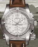 Breitling White Arabic Dial Watch A73322