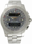 Breitling Grey Dial Mens Watch Airwolf-SlatA7836338