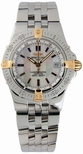 Breitling White Mother-of-pearl Dial Ladies Watch B7134012-A6-360A