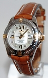 Breitling White Diamond Dial Ladies Watch B71356