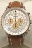 Breitling White Arabic Dial Watch D22322