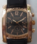 Bvlgari Black Dial Mens Watch 7767