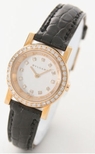 Bvlgari White Diamond Dial Watch AT26GDL/12