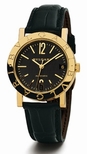 Bvlgari Black Dial Mens Watch BB33BGLDAUTO/N