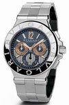 Bvlgari DG42C14SWGSDCH Steel & White Gold Watch