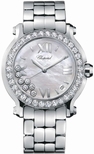 Chopard White Mother-of-pearl Dial Ladies Watch 27-8478-20