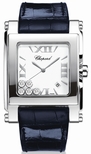 Chopard White Roman Numeral Dial Ladies Watch 288447-3001