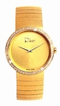 Christian Dior CD042151M001 Gold set with Diamonds Watch