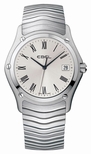 Ebel Silver Roman Numeral Dial mens Watch 1215437