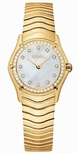 Ebel Mother of Pearl With 12 Diamonds Dial Watch 8003F149925