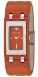 Emporio Armani orange Dial Watch ar5498