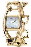 Gucci Chioda Gold with Diamonds Watch YA123506