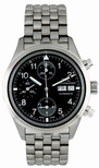 IWC Black Dial Mens Watch 3706-10