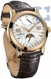 Jaeger LeCoultre Silver with applied numerals and markers Dial Watch 151242