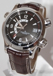 Jaeger LeCoultre Black Quarter Arabic Dial Watch 1708470