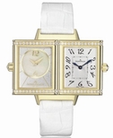 Jaeger LeCoultre Silver Guilloch?? Arabic Dial Ladies Watch 2561402