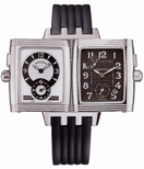 Jaeger LeCoultre Reversible Grey And White Dial Mens Watch 294.86.01