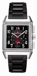 Jaeger LeCoultre Reverso Squadra World Chronograph Titanium Watch 702T670