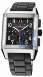 Jaeger LeCoultre Black, guilloche center Dial Mens Watch Q701867P