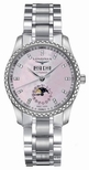 Longines Pink Mother of Pearl Diamond Dial Ladies Watch L2.503.0.97.6