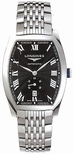 Longines Black Roman Numeral Dial Watch L2.642.4.51.6