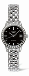 Longines Black Diamond Dial Watch L4.274.0.57.6