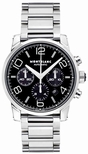 Mont Blanc Black Dial Watch 09668