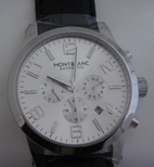 Mont Blanc White Dial Watch 7529