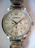 Mont Blanc 7576 Stainless Steel Watch