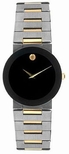 Movado Black Dial Watch 0604161