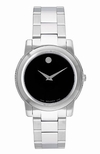 Movado Black Dial Mens Watch 0605105