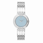 Movado Blue Mother-of-pearl Dial Watch 0605290