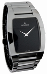 Movado Black Dial Mens Watch 0605621