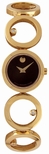 Movado Black Dial Ladies Watch 0605821