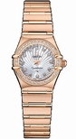 Omega White Mother of Pearl Diamond Dial Ladies Watch 111.55.23.60.55.003