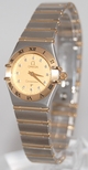 Omega Champagne Diamond Dial Watch 1262.15.00