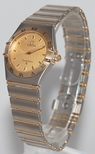 Omega Champagne Baton Dial Ladies Watch 1272.10.00