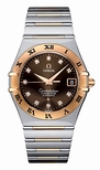 Omega Brown with diamonds Dial Mens Watch 1301.60.00