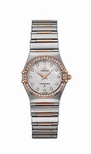 Omega Constellation Ladies Mini Steel & Rose Gold Watch 1360.75.00