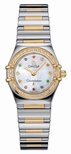 Omega Mother-of-pearl with 12 colored stones Dial Ladies Watch 1365.79.00