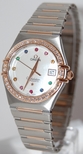 Omega Constellation Iris Steel & Rose Gold set with Diamonds Watch 1394.79.00