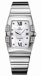 Omega Mother-of-Pearl - White with colored stones Dial Watch 1586.79.00