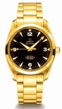 Omega Black Quarter Arabic Dial Mens Watch 2108.52.00