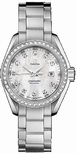 Omega Teck-Opaline Silver Dial Watch 231.15.30.61.55.001