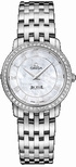 Omega White Mother of Pearl Roman Numeral Dial Ladies Watch 413.15.27.60.05.001